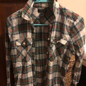 Plaid Button down shirt